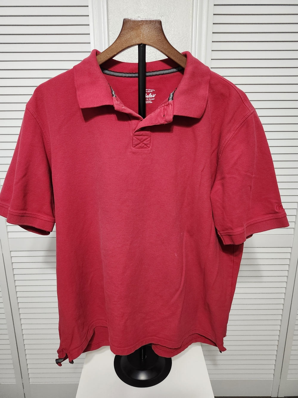 Cabela's Men's Bright Red Short-Sleeve Polo